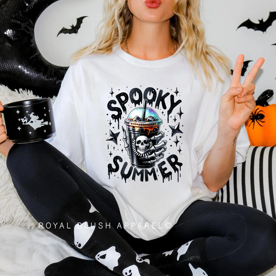 Spooky Summer Relaxed Unisex T-shirt