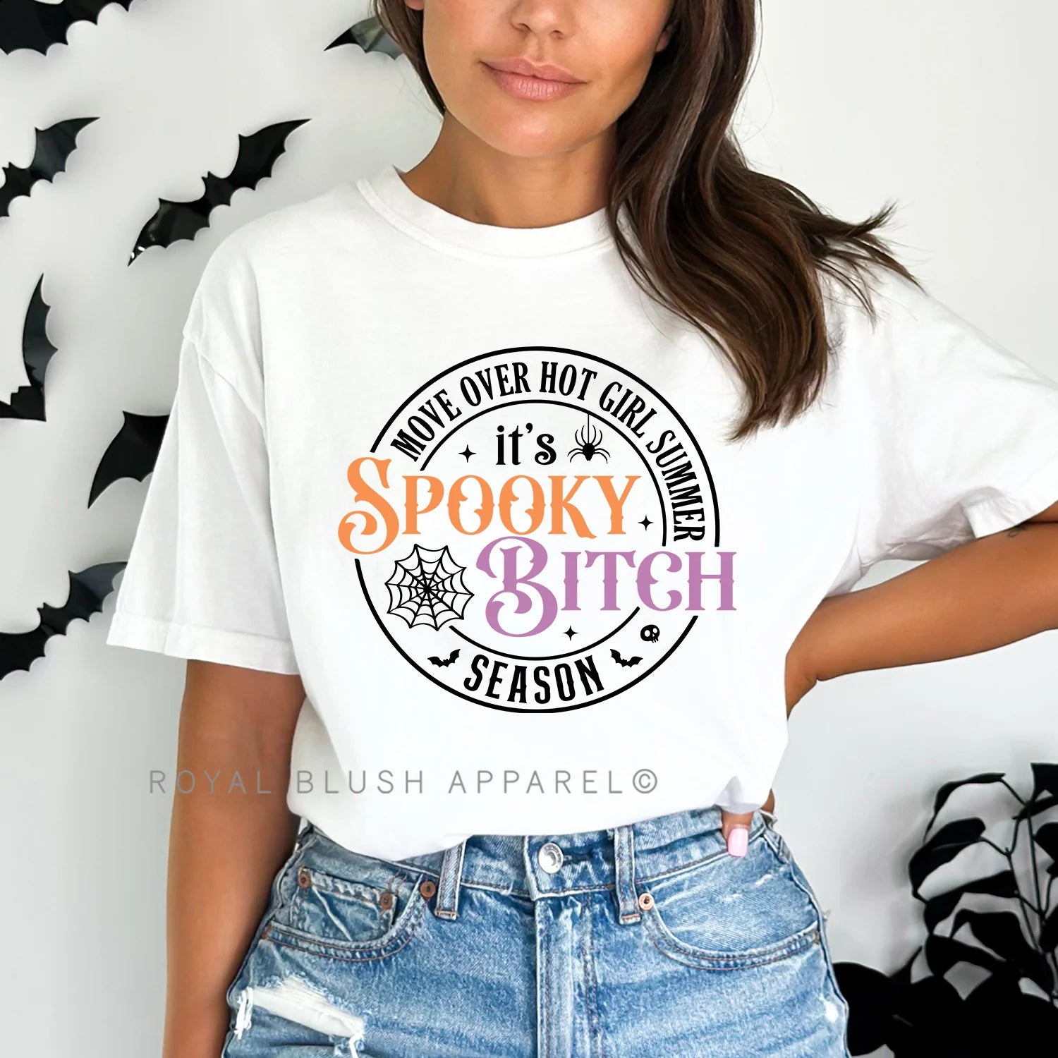 C’est Spooky Bitch Season T-shirt unisexe décontracté