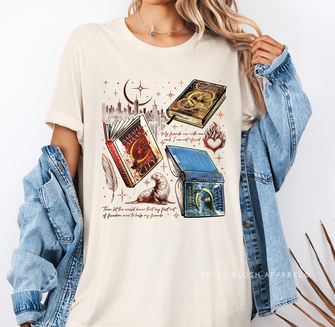 Crescent City Relaxed Unisex T-shirt