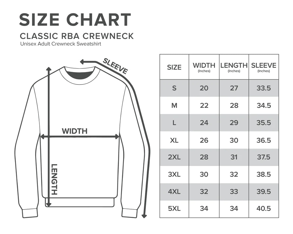 Custom Crewneck Sweater - BRIGHT COLORS