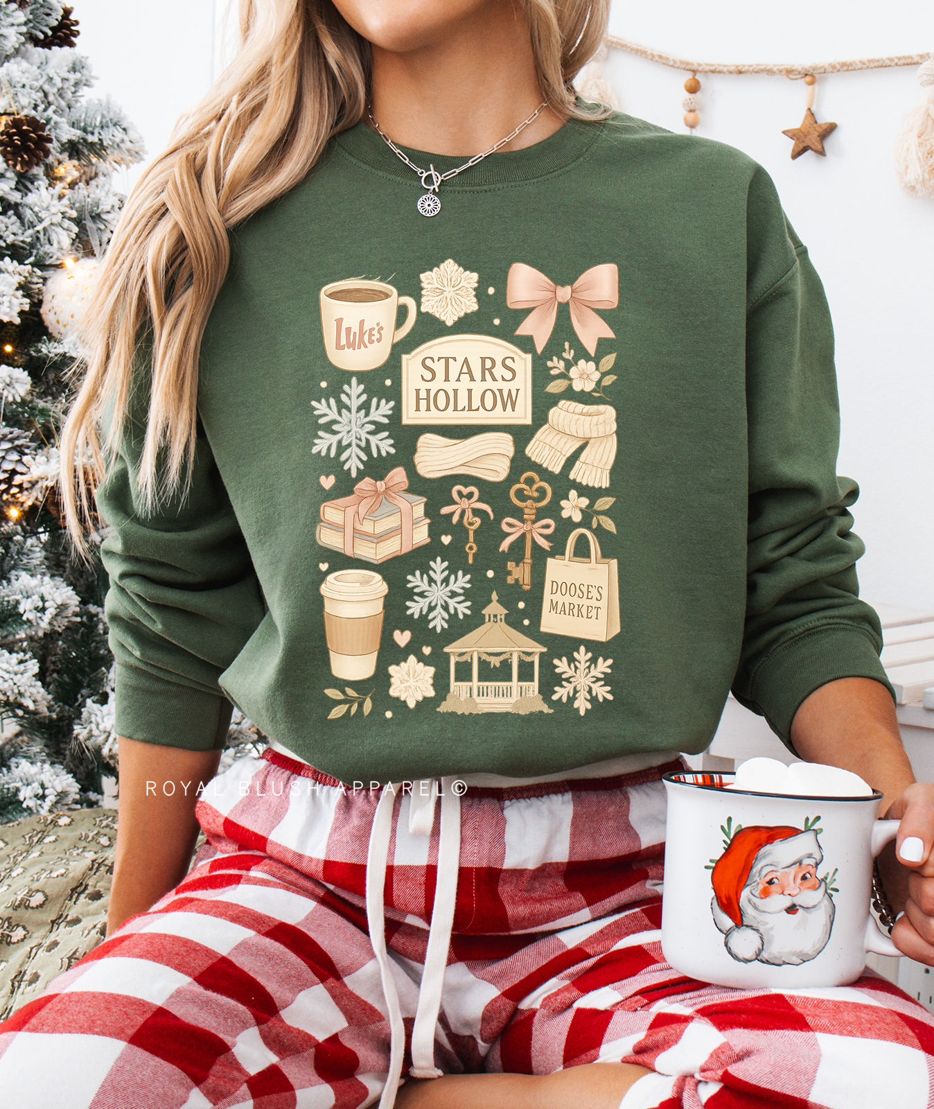 Winter Stars Hallow Sweatshirt