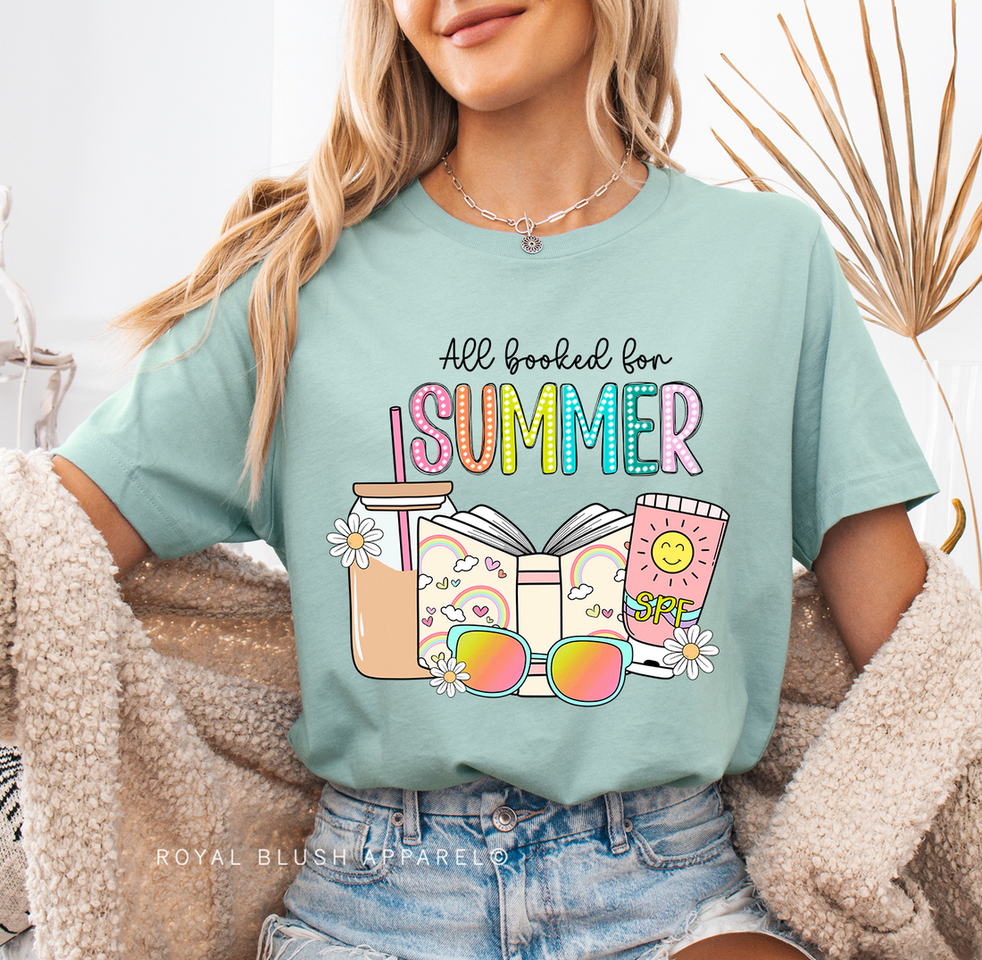 All Booked For Summer Relaxed Unisex T-shirt