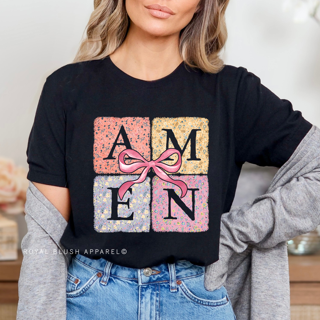 Amen Square Relaxed Unisex T-shirt