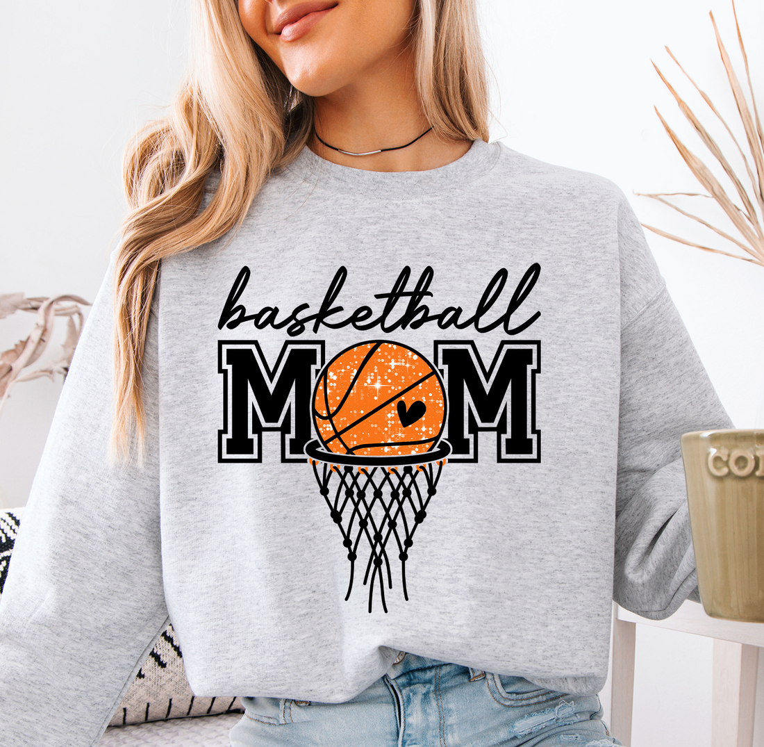 Hoop Basketball Mom Sweatshirt
