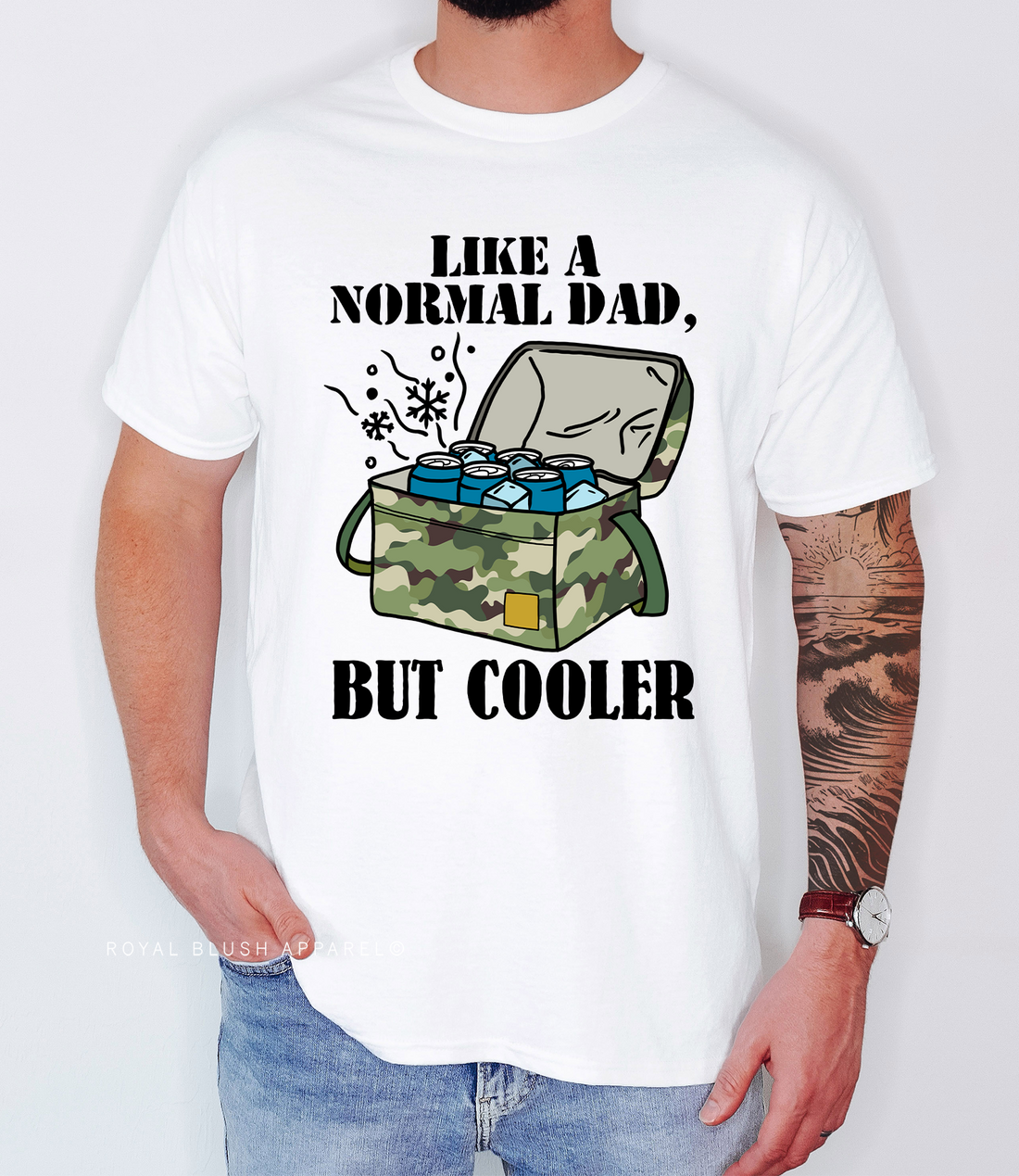 Cooler Dad Relaxed Unisex T-shirt