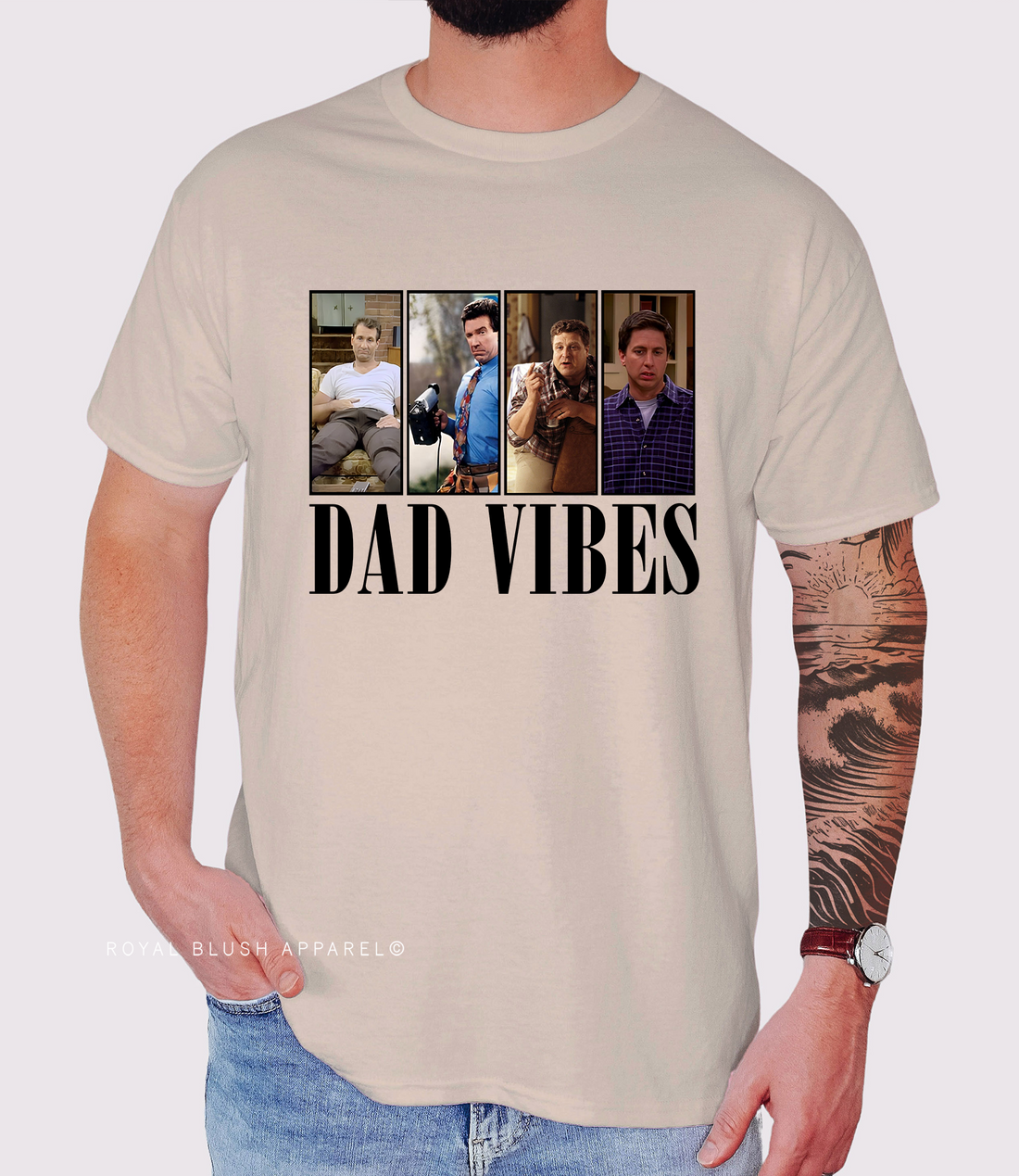 Dad Vibes Relaxed Unisex T-shirt