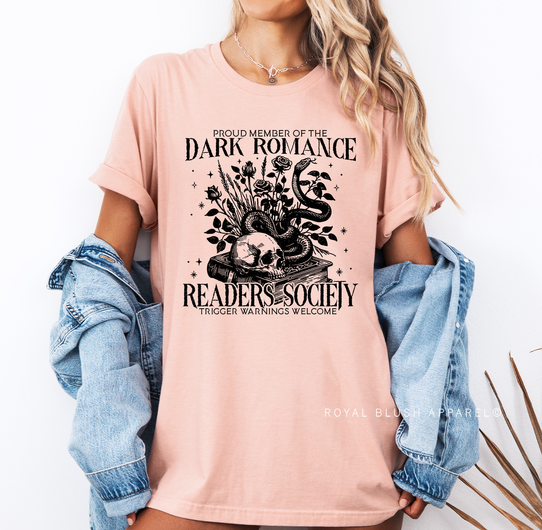 Dark Romance Readers Society Relaxed Unisex T-shirt