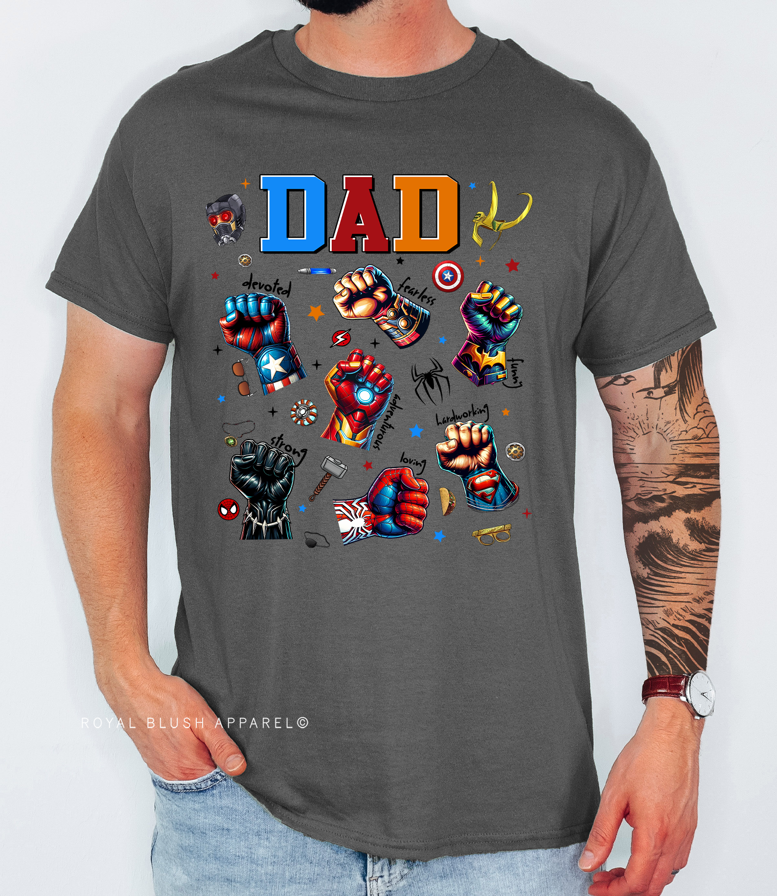 T-shirt unisexe décontracté Fathor