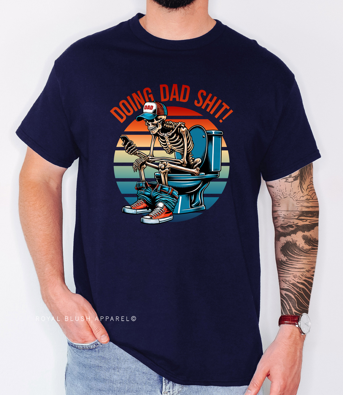 Doing Dad Shit Relaxed Unisex T-shirt