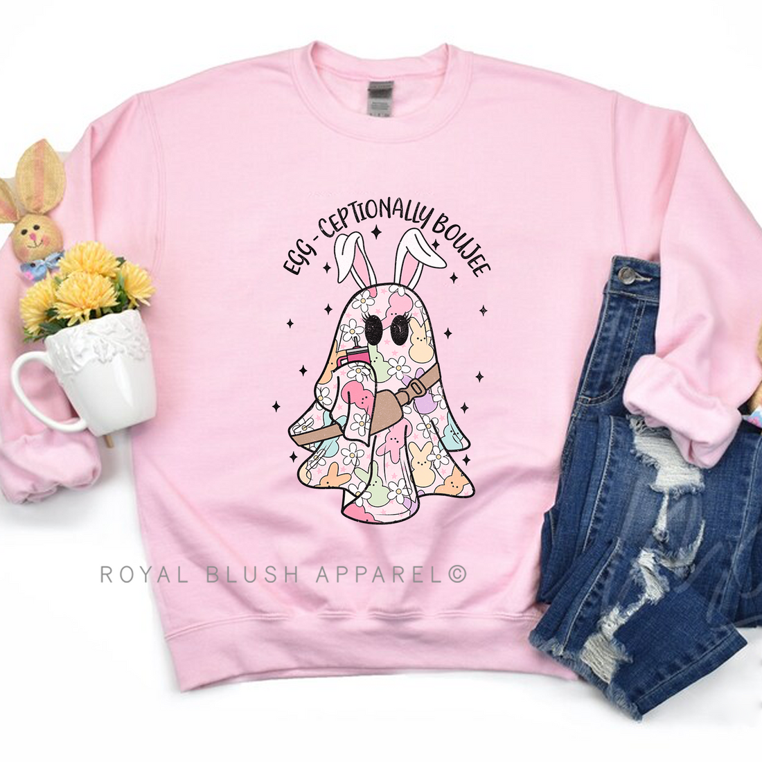 Egg-Ceptionally Boujee Sweatshirt