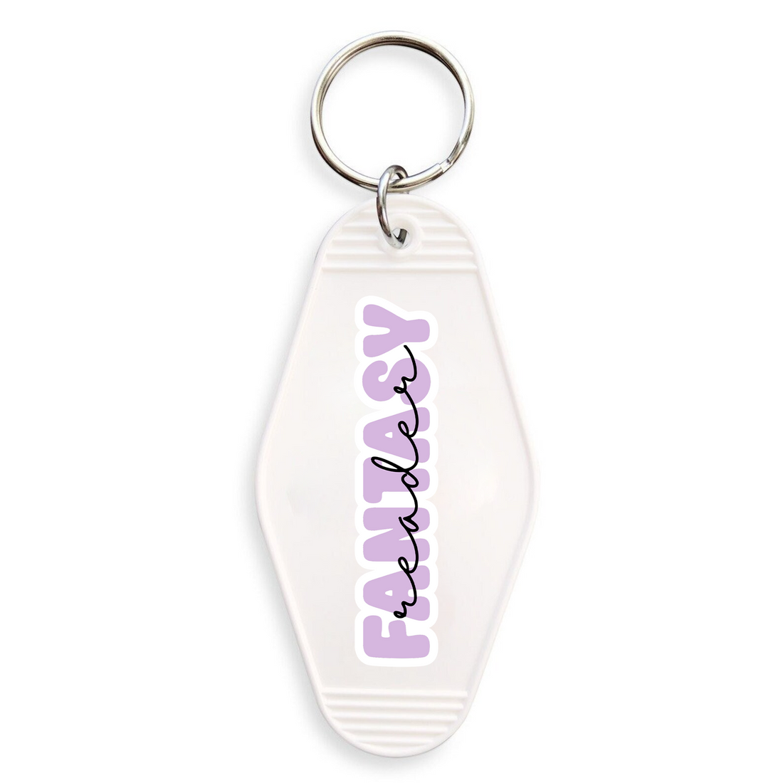 Fantasy Reader Motel Keychain