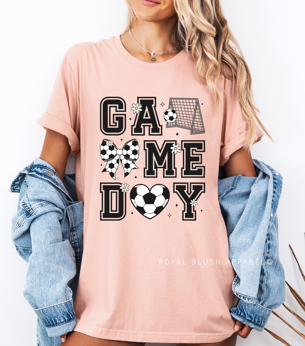 Soccer Game Day Relaxed Unisex T-shirt