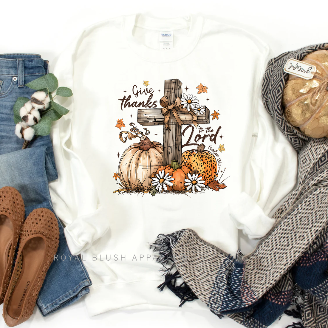 Give Thanks To The Lord Sweatshirt