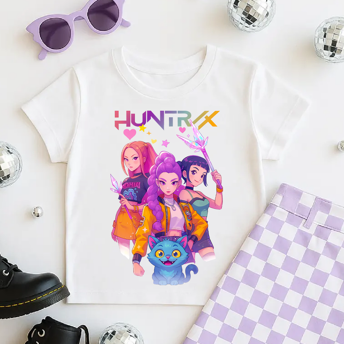 Kpop Huntrix Girls Toddler & Youth T-Shirt