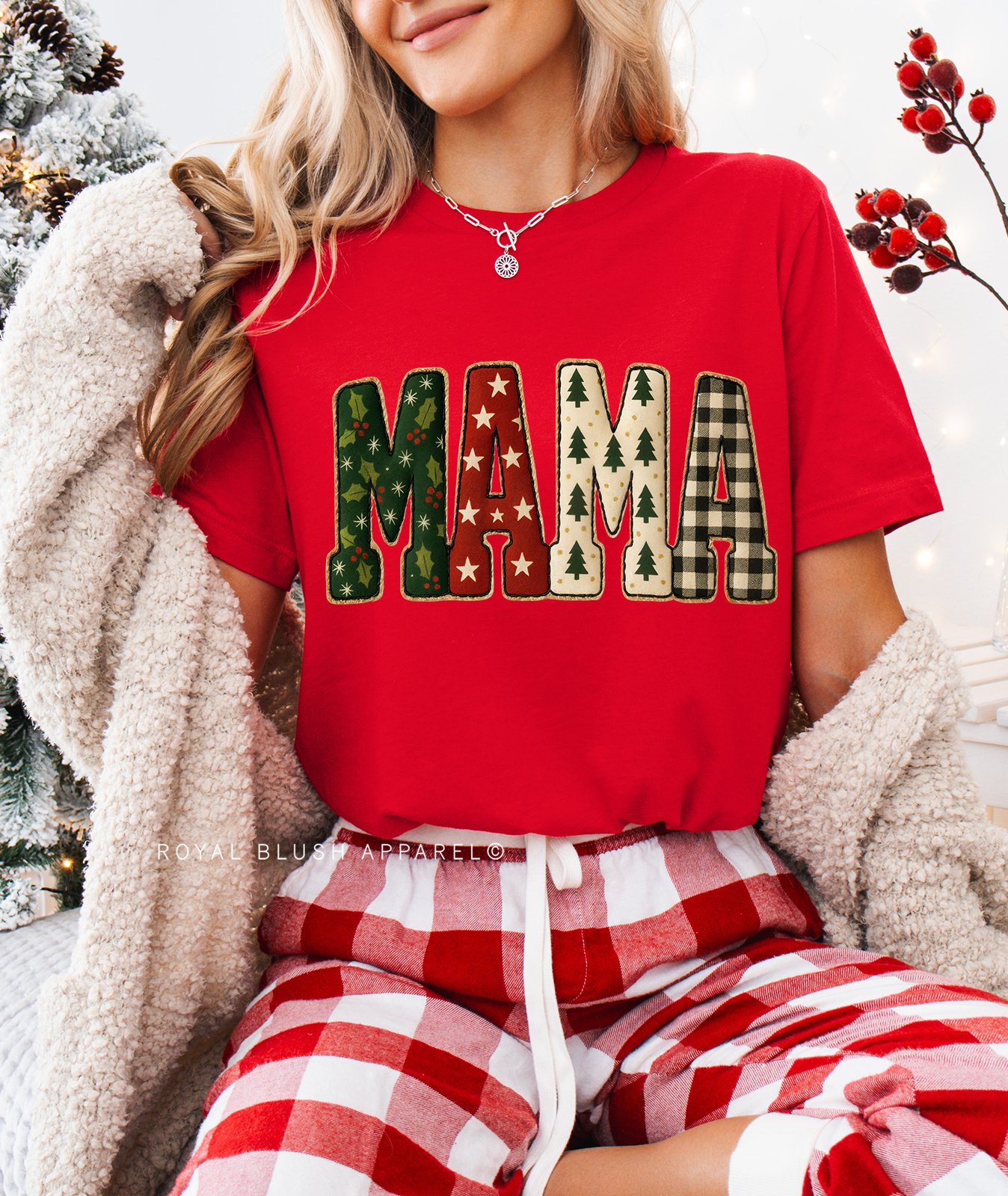 Mama Faux-Puff Relaxed Unisex T-shirt
