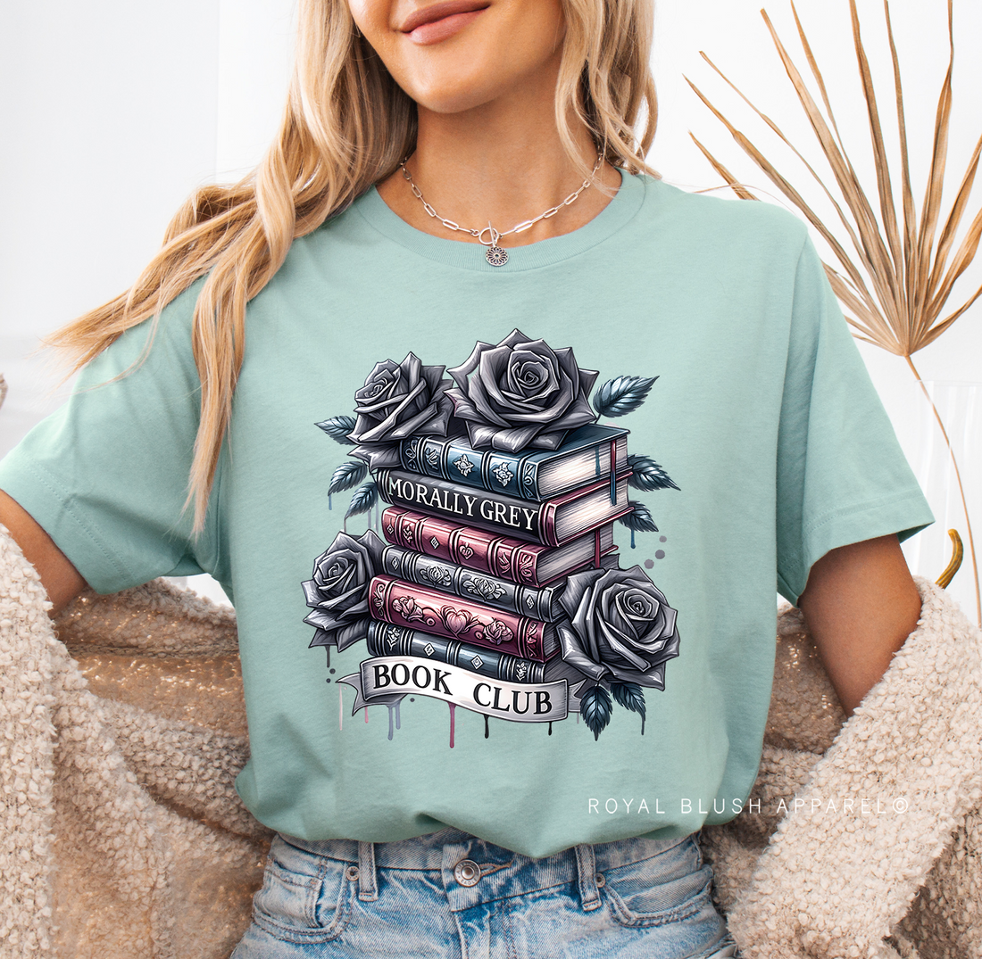 Morally Grey Book Club Relaxed Unisex T-shirt