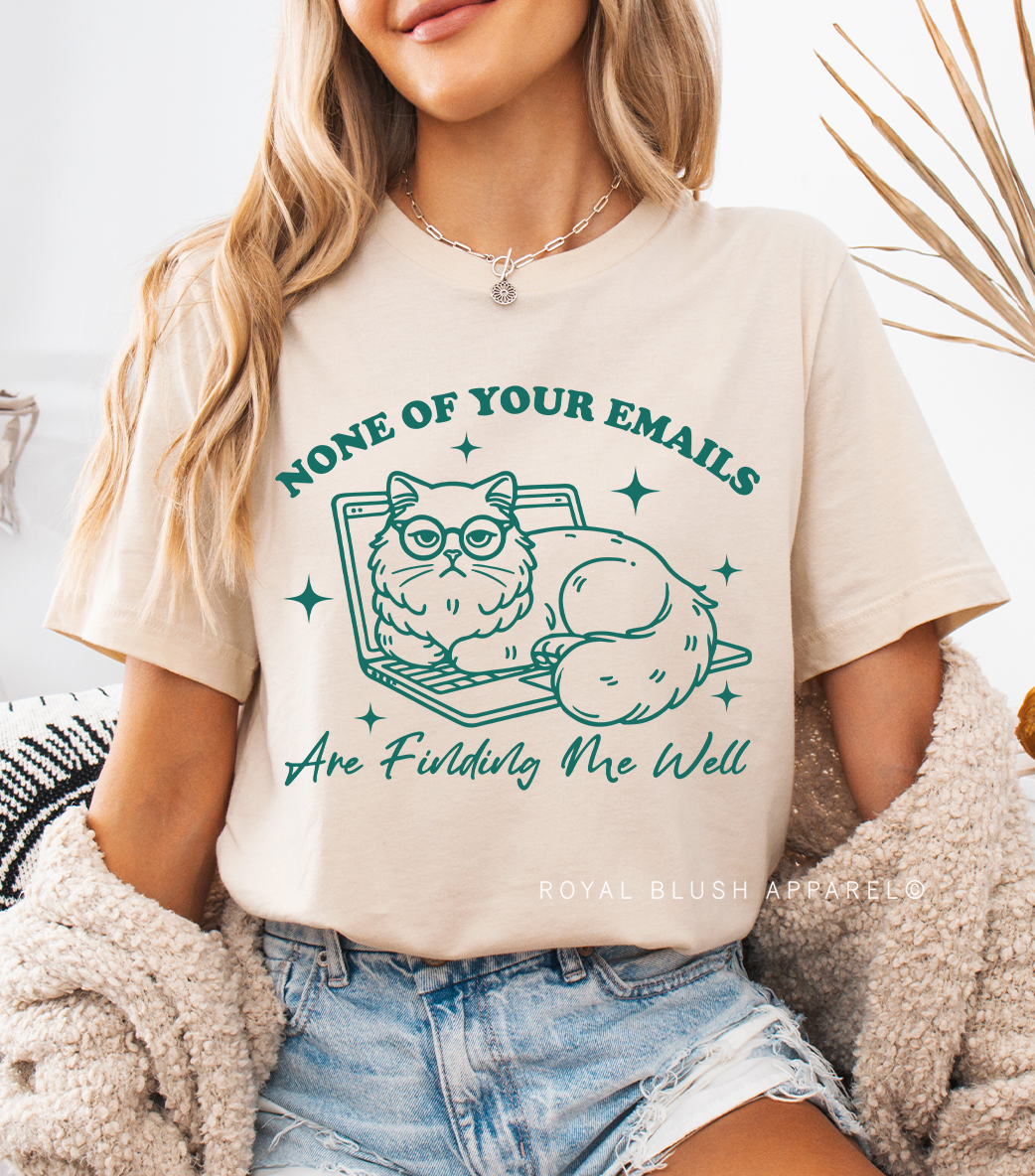 None Of Your Emails Relaxed Unisex T-shirt