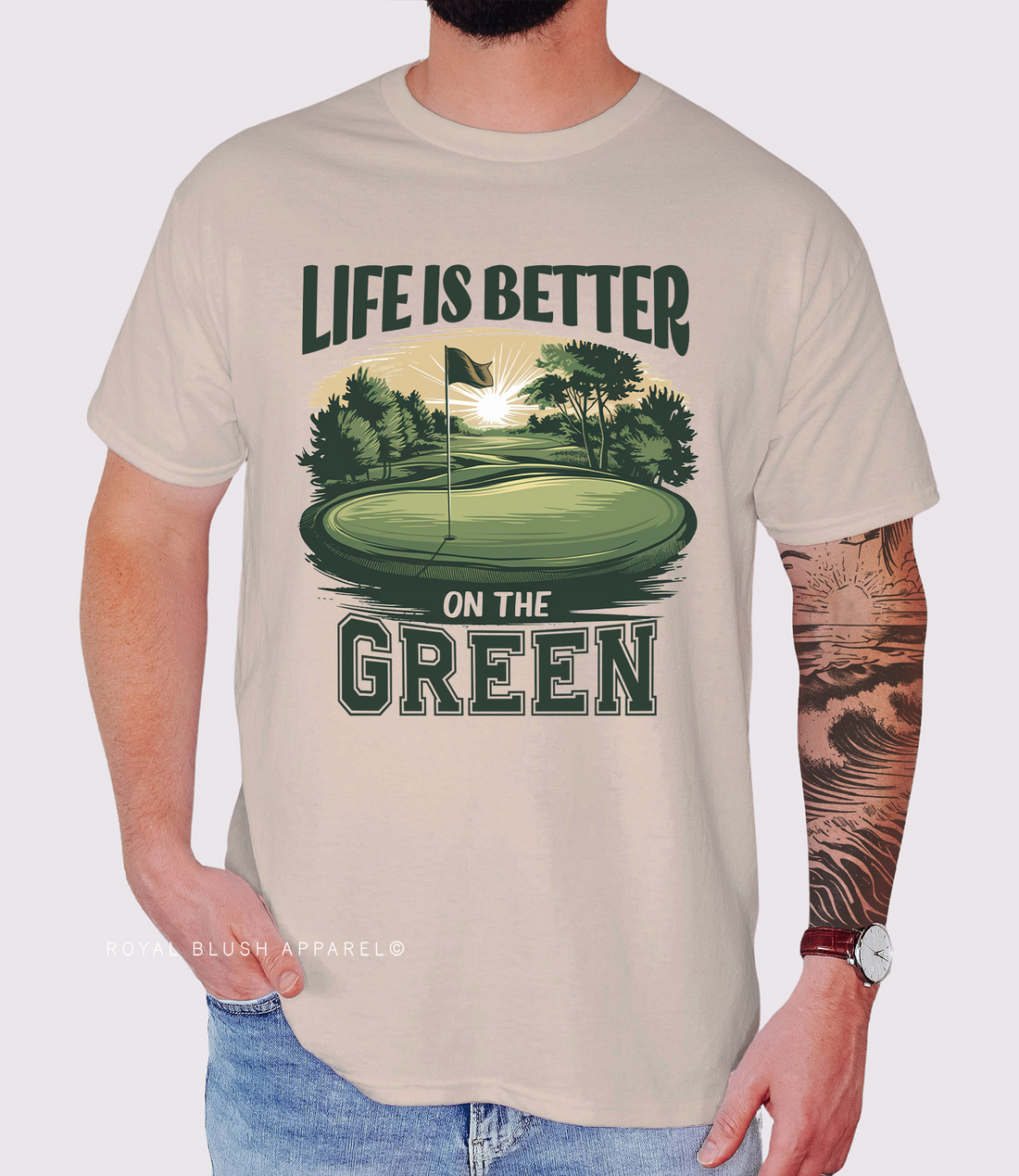 On The Green Relaxed Unisex T-shirt
