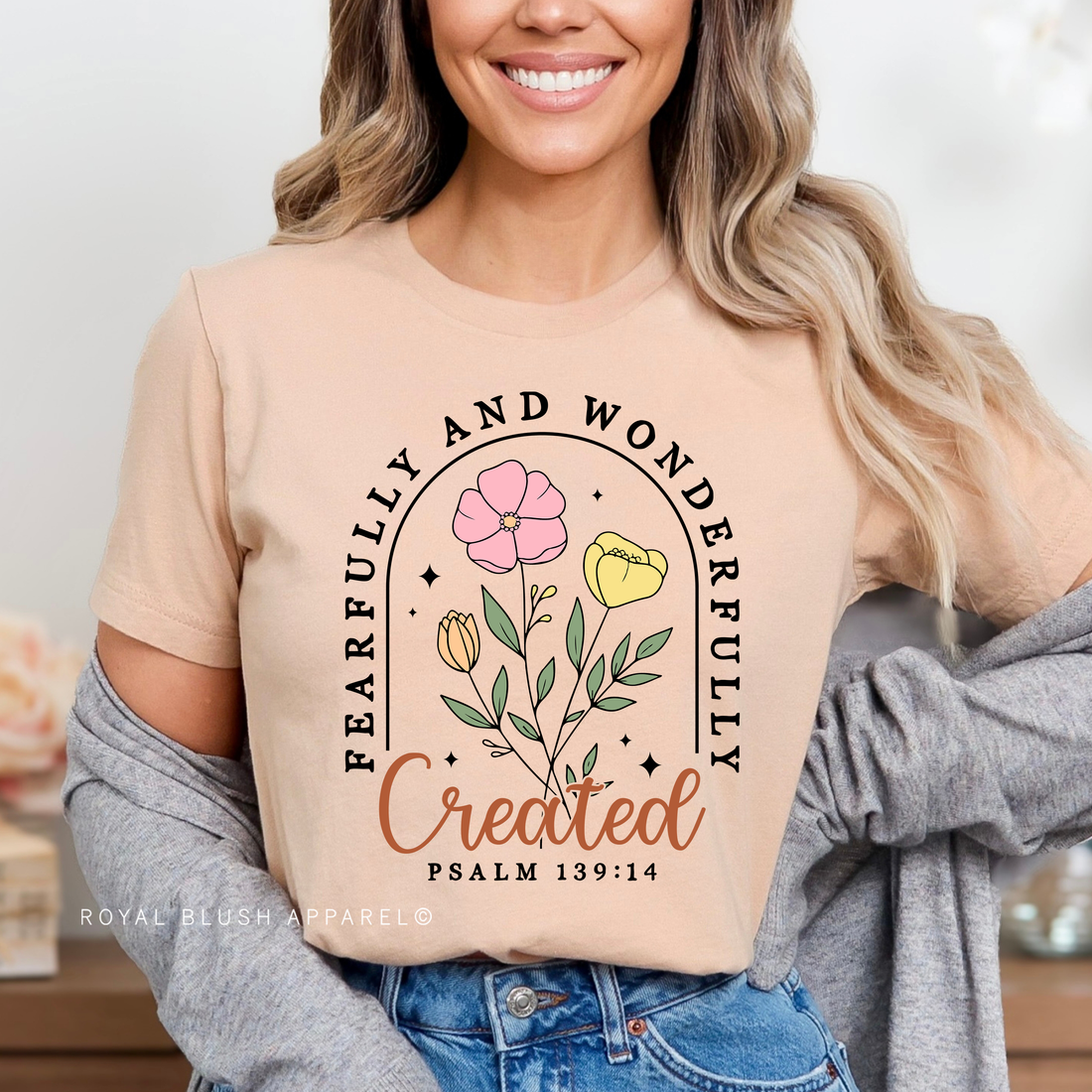 Fearfully And Wonderfully Created Relaxed Unisex T-shirt