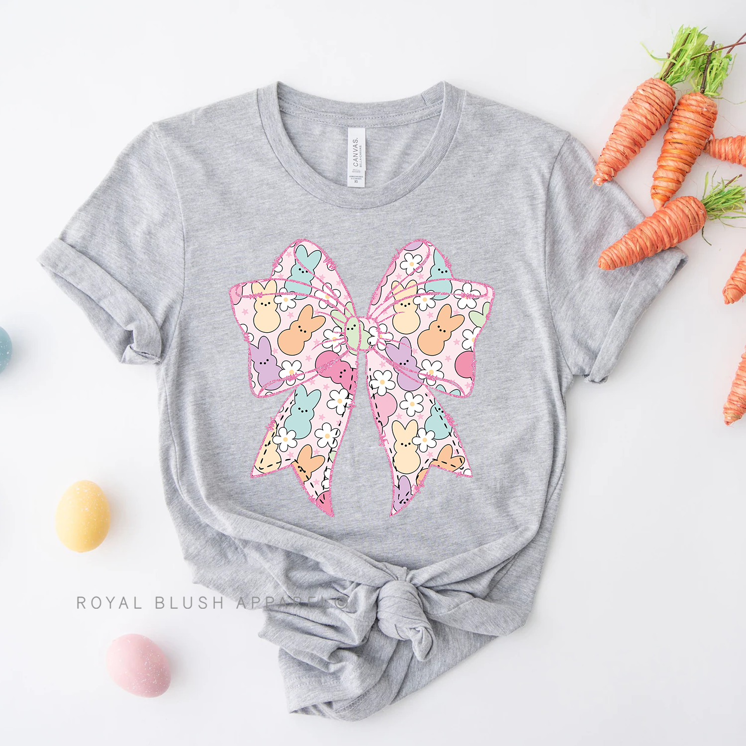 Peeps Bow Relaxed Unisex T-shirt