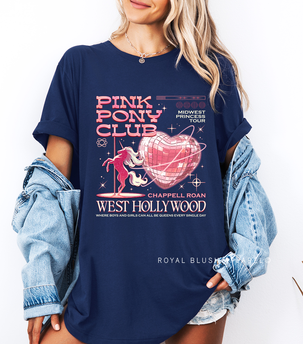 Pink Pony Club Relaxed Unisex T-shirt