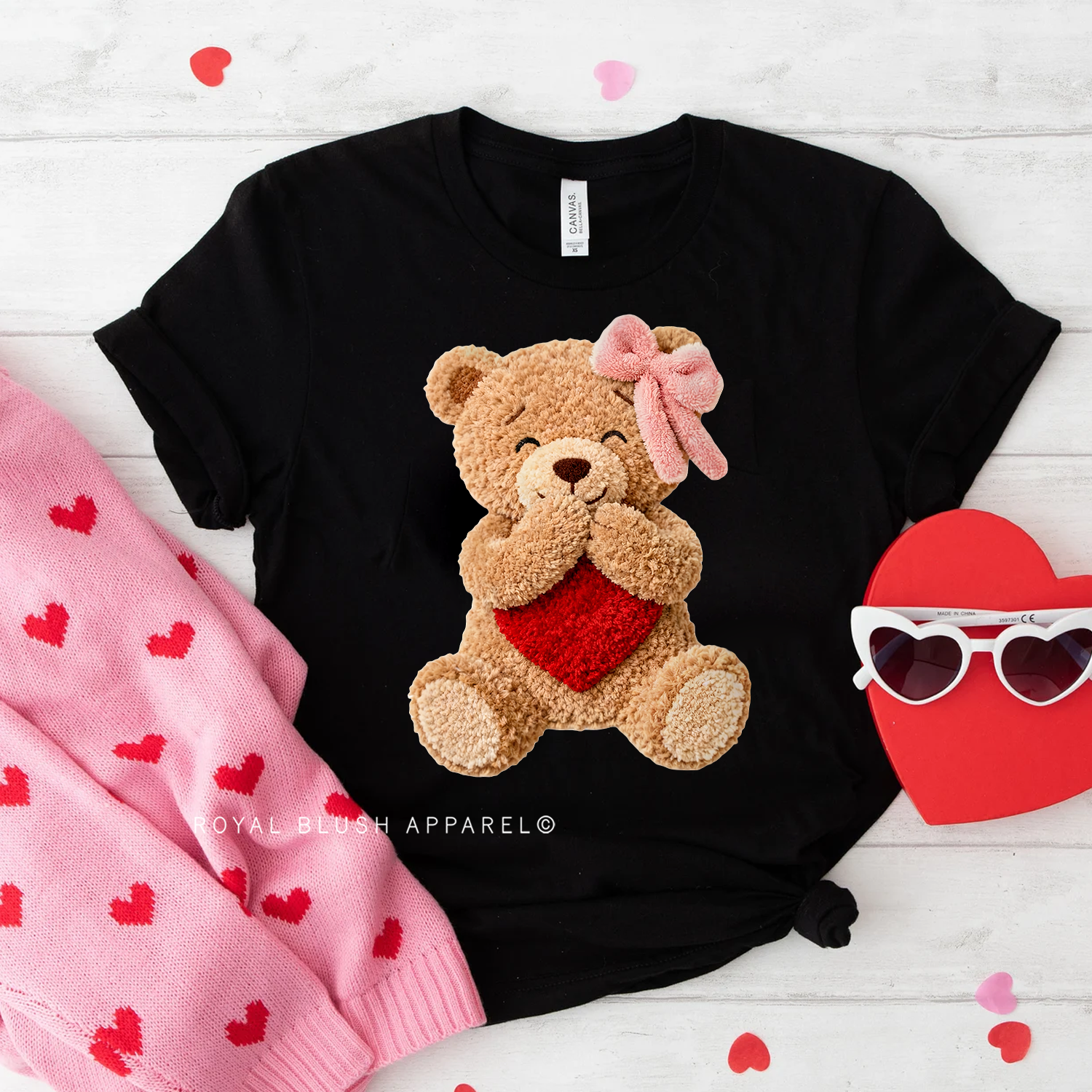 Plush Teddy Bear Relaxed Unisex T-shirt