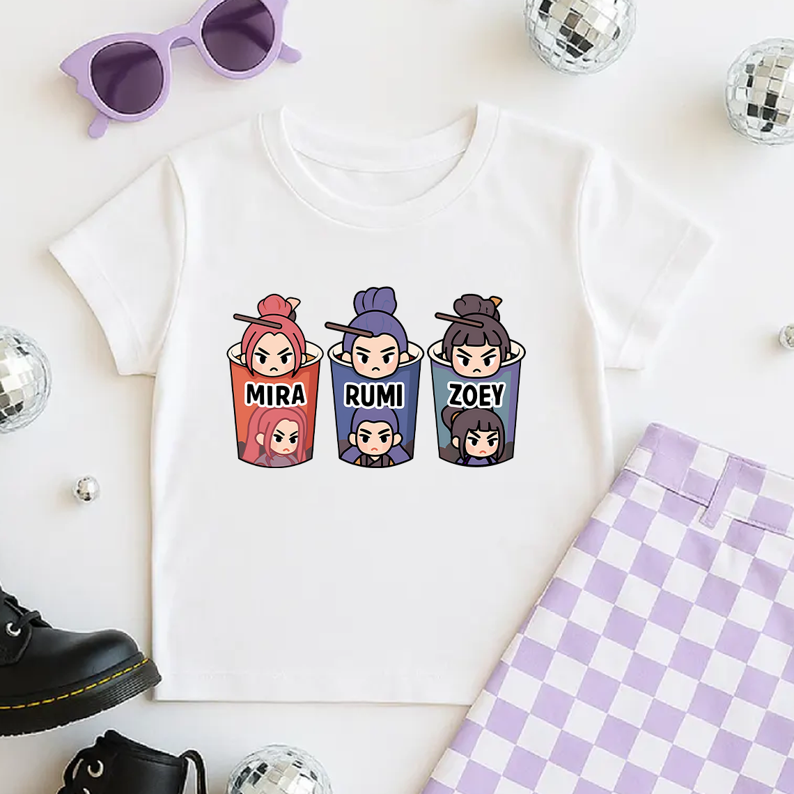 Kpop Ramen Check Toddler & Youth T-Shirt