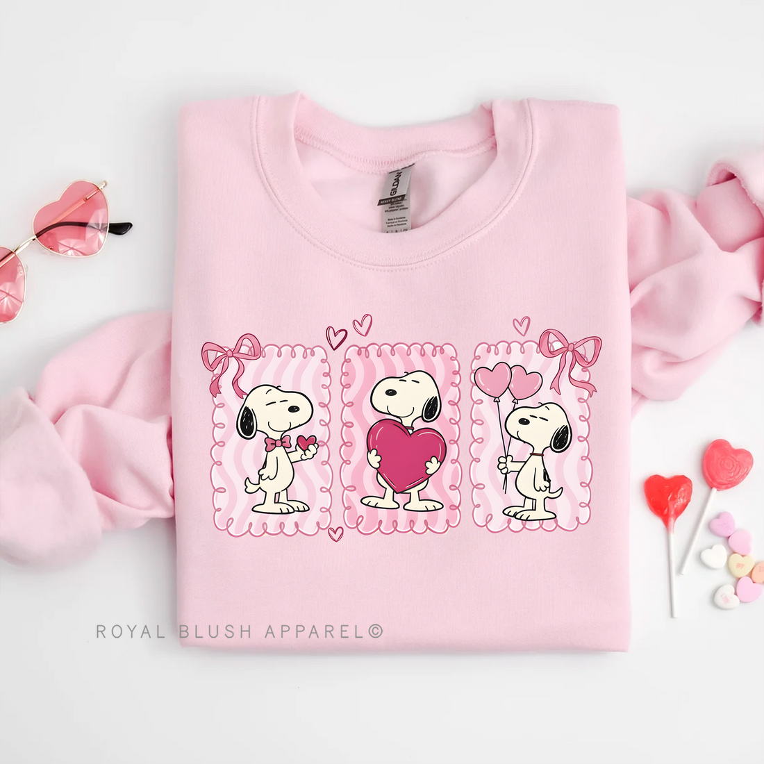 Snoopy Stamps Sweatshirt