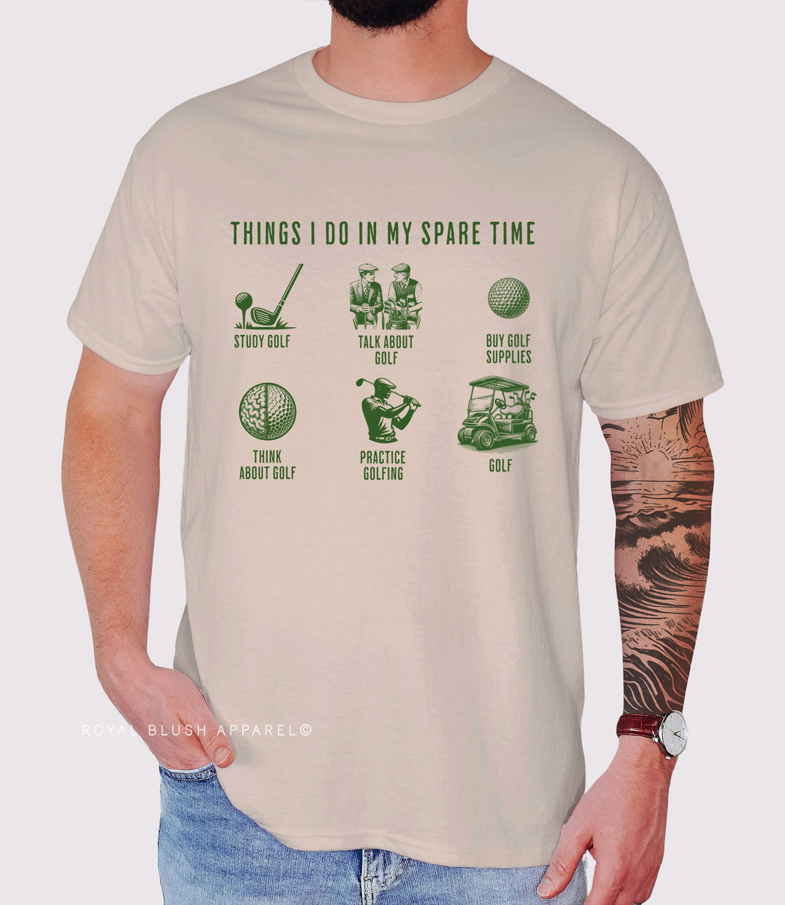 Spare Time Relaxed Unisex T-shirt
