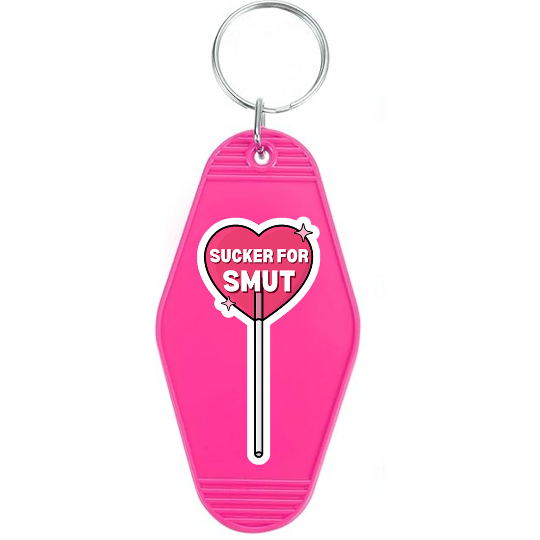 Sucker For Smut Motel Keychain