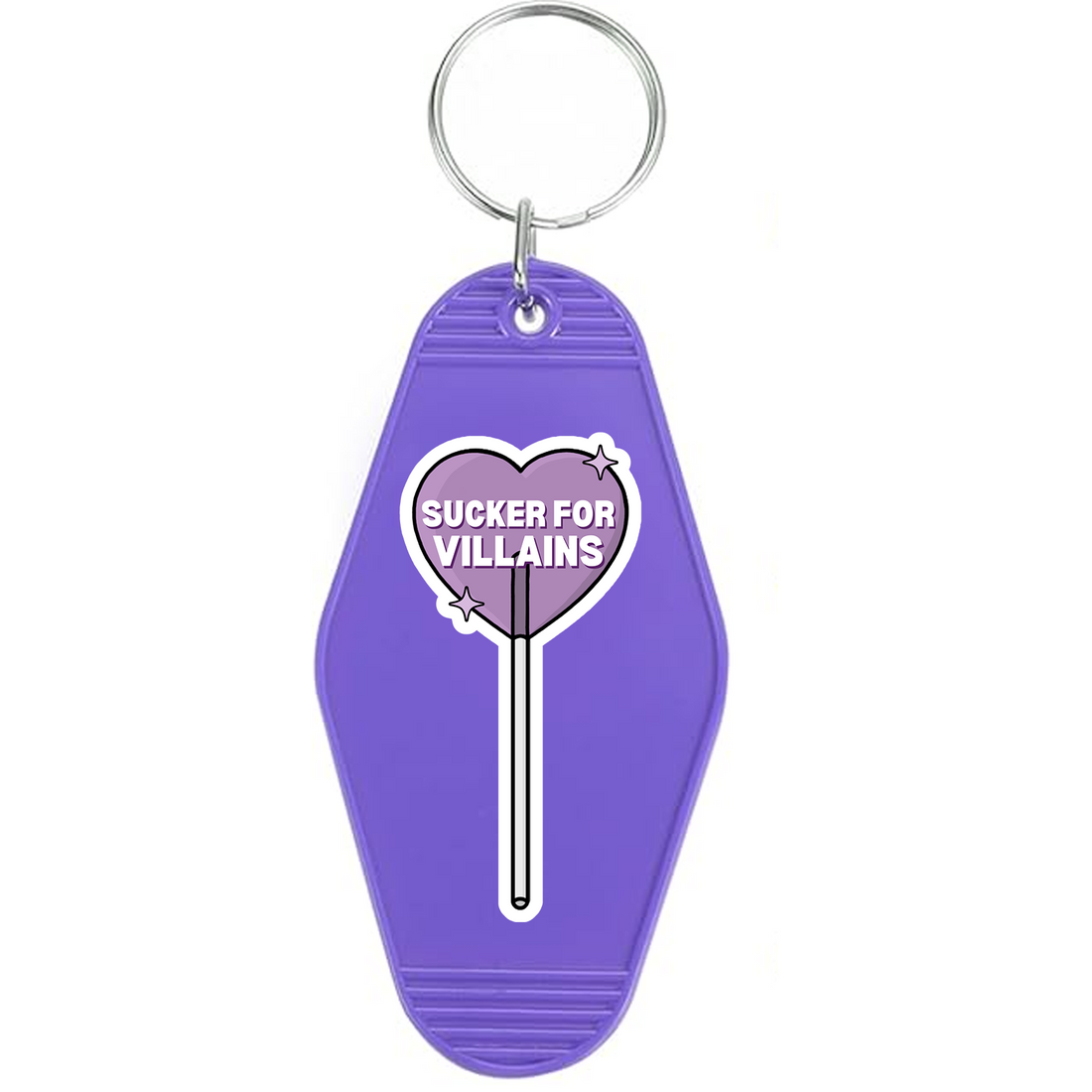 Sucker For Villains Motel Keychain