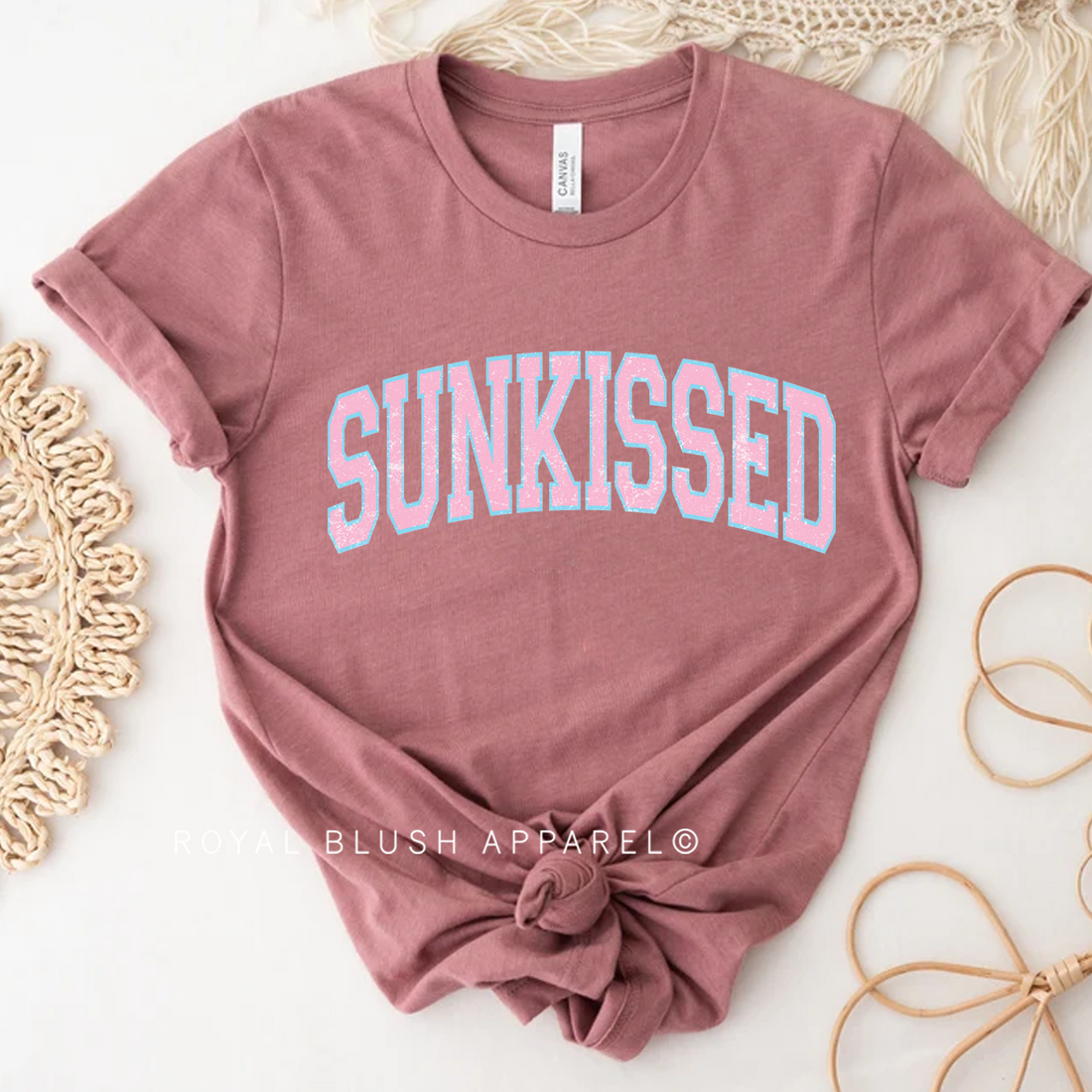 T-shirt unisexe décontracté Sunkissed