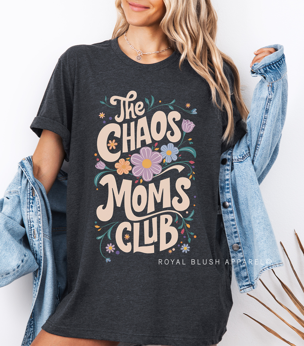 The Chaos Moms Club Relaxed Unisex T-shirt