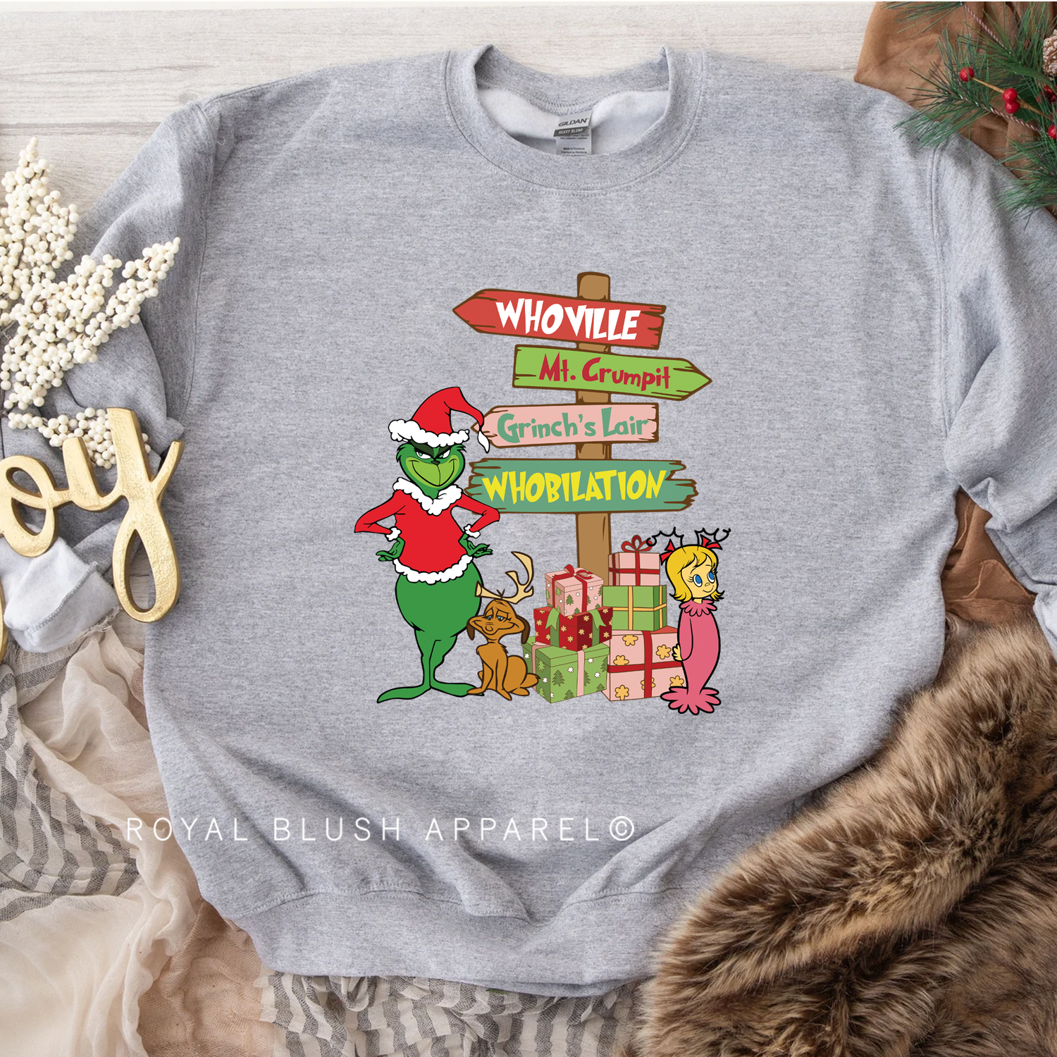 Grinch 2025 whobilation sweater