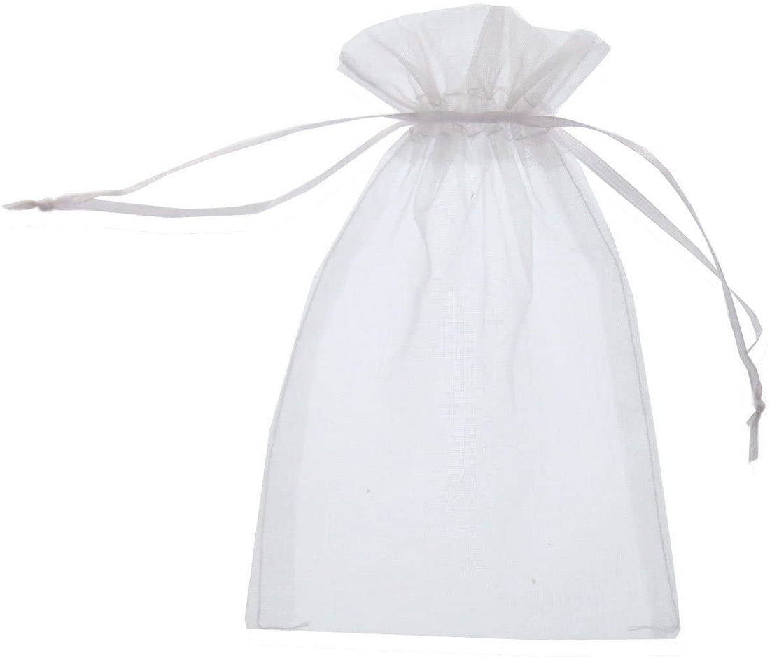 WHITE POUCH / DRAWSTRING BAG
