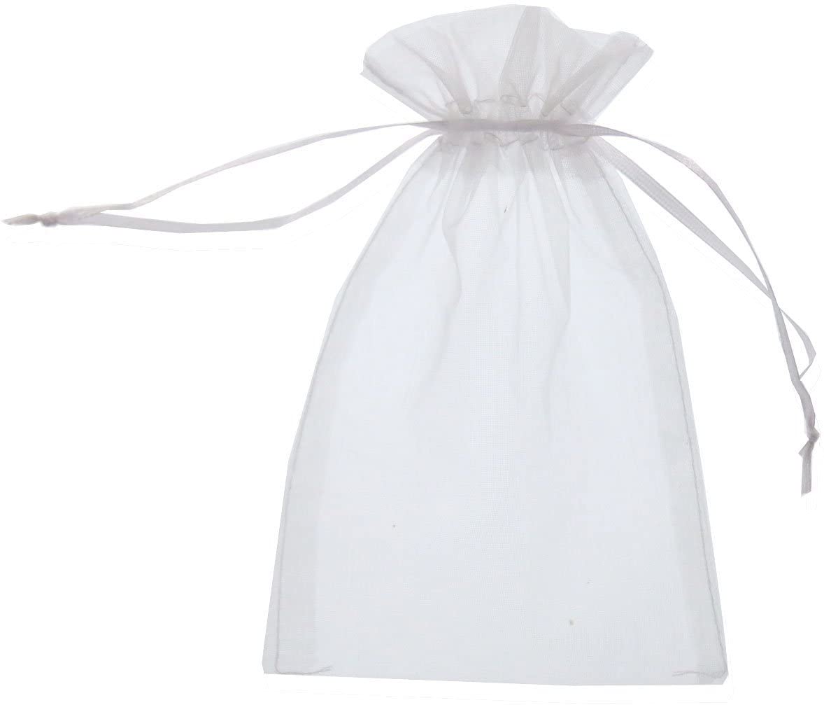 WHITE POUCH / DRAWSTRING BAG
