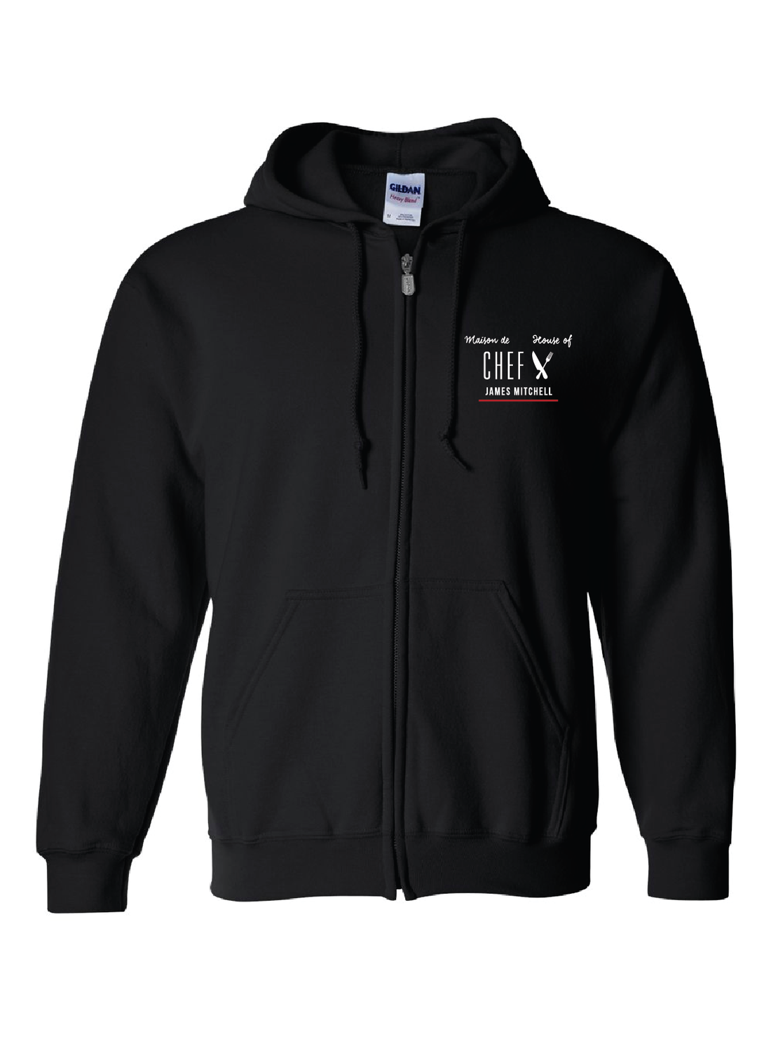 Chef James Youth & Adult Zip Up