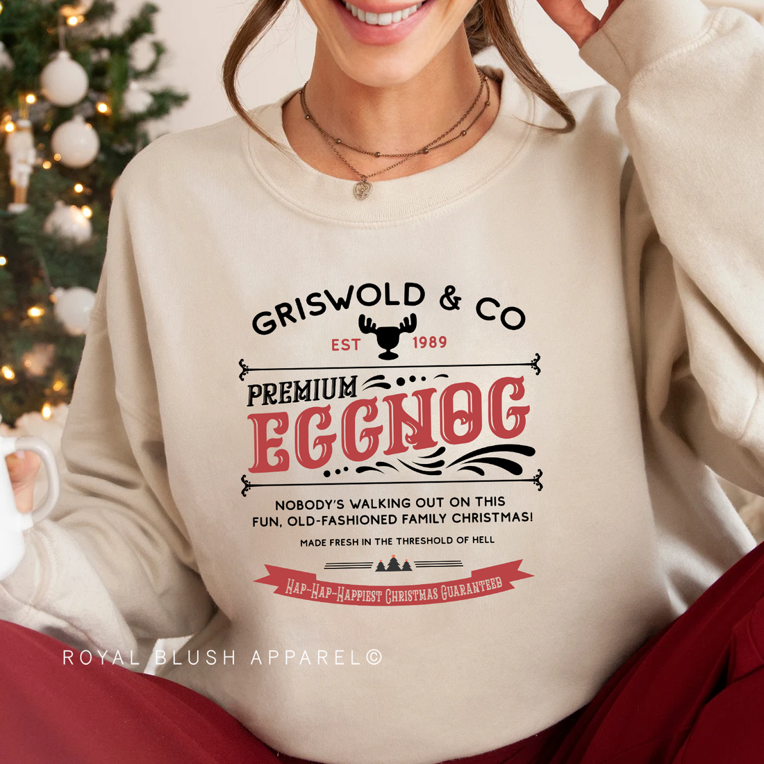 Griswold & Co Premium Eggnog Sweatshirt