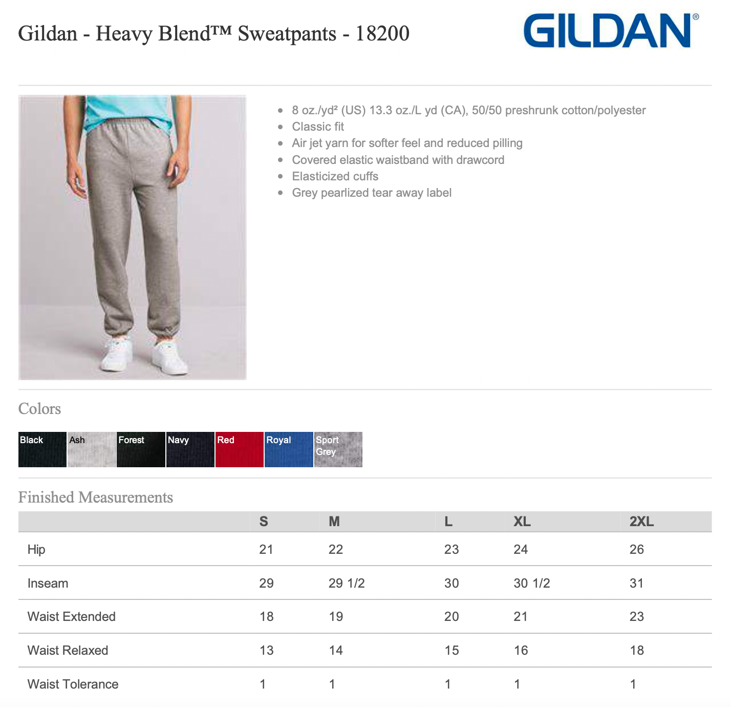 Beechwood Youth & Adult Sweatpants