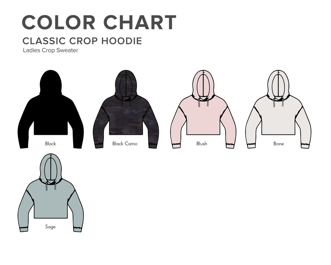 Iced Coffee Obsessed Independent Crop Hoodie