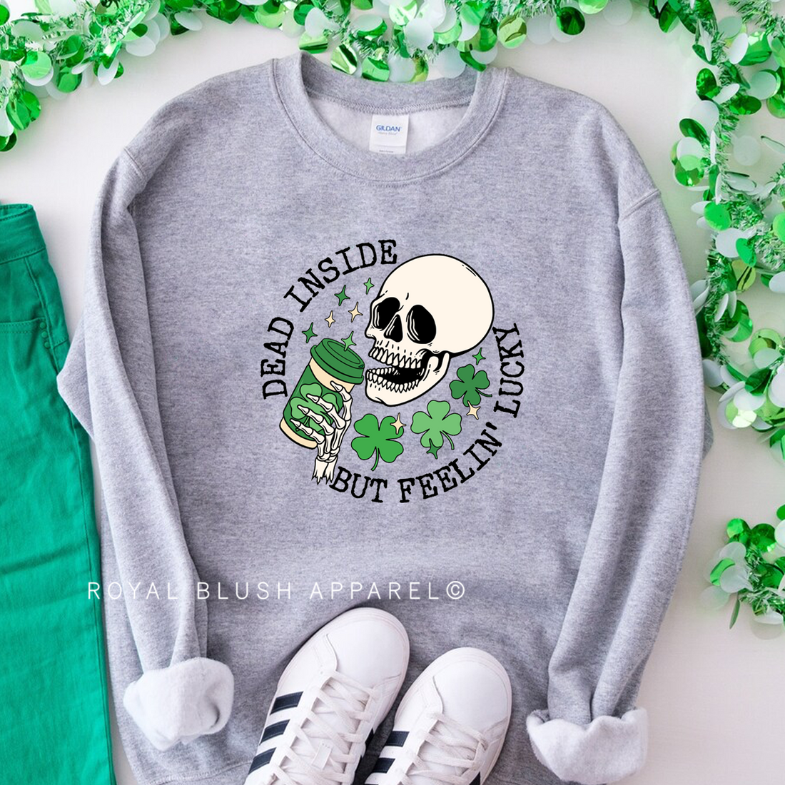 Skeleton Dead Inside But Feelin&