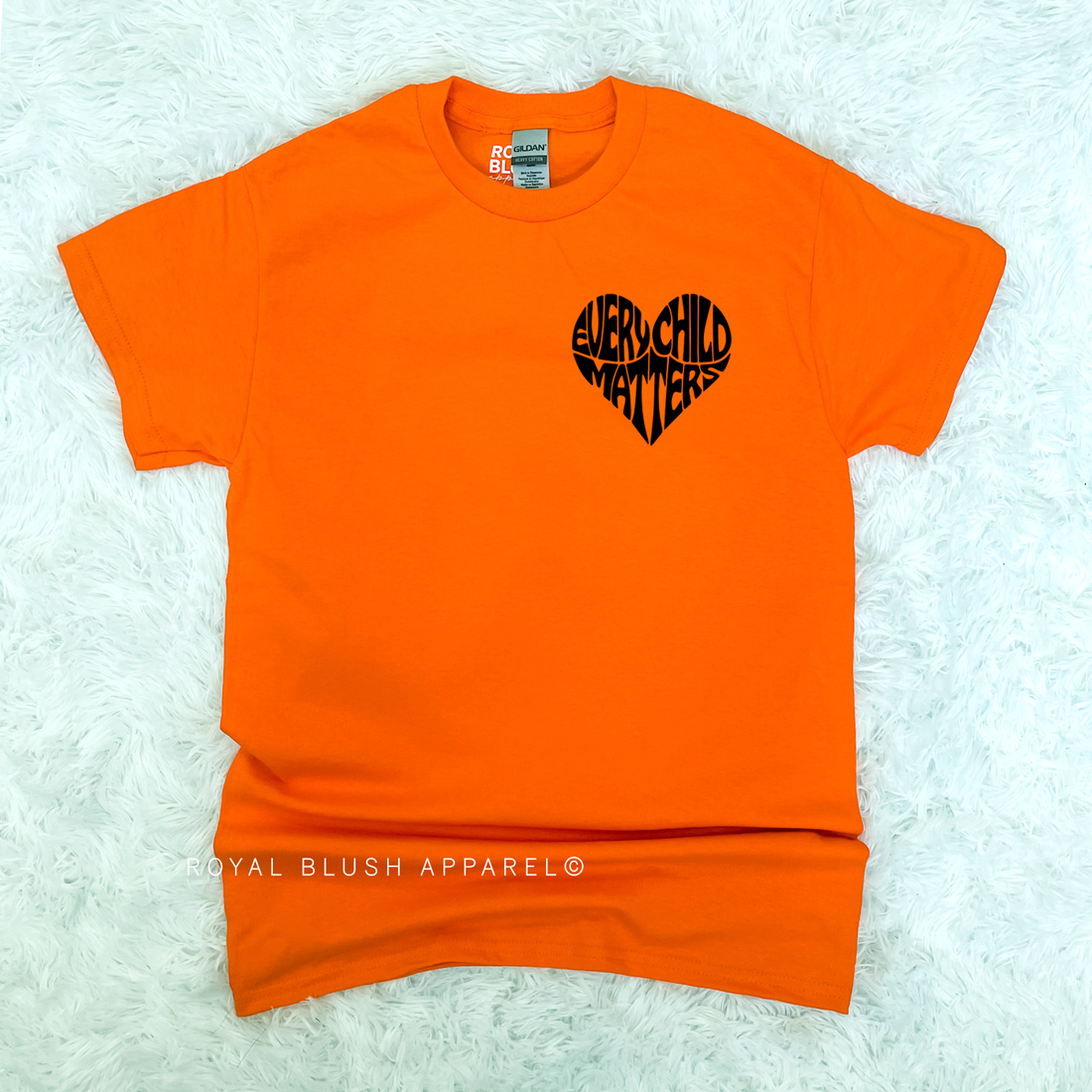 Every Child Matters Heart Adult & Youth Unisex T-shirt