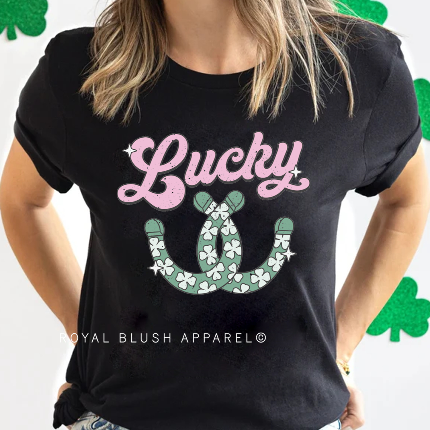 Horseshoe Lucky Relaxed Unisex T-shirt