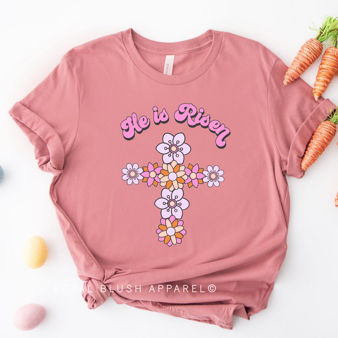 Il est ressuscité T-shirt unisexe décontracté