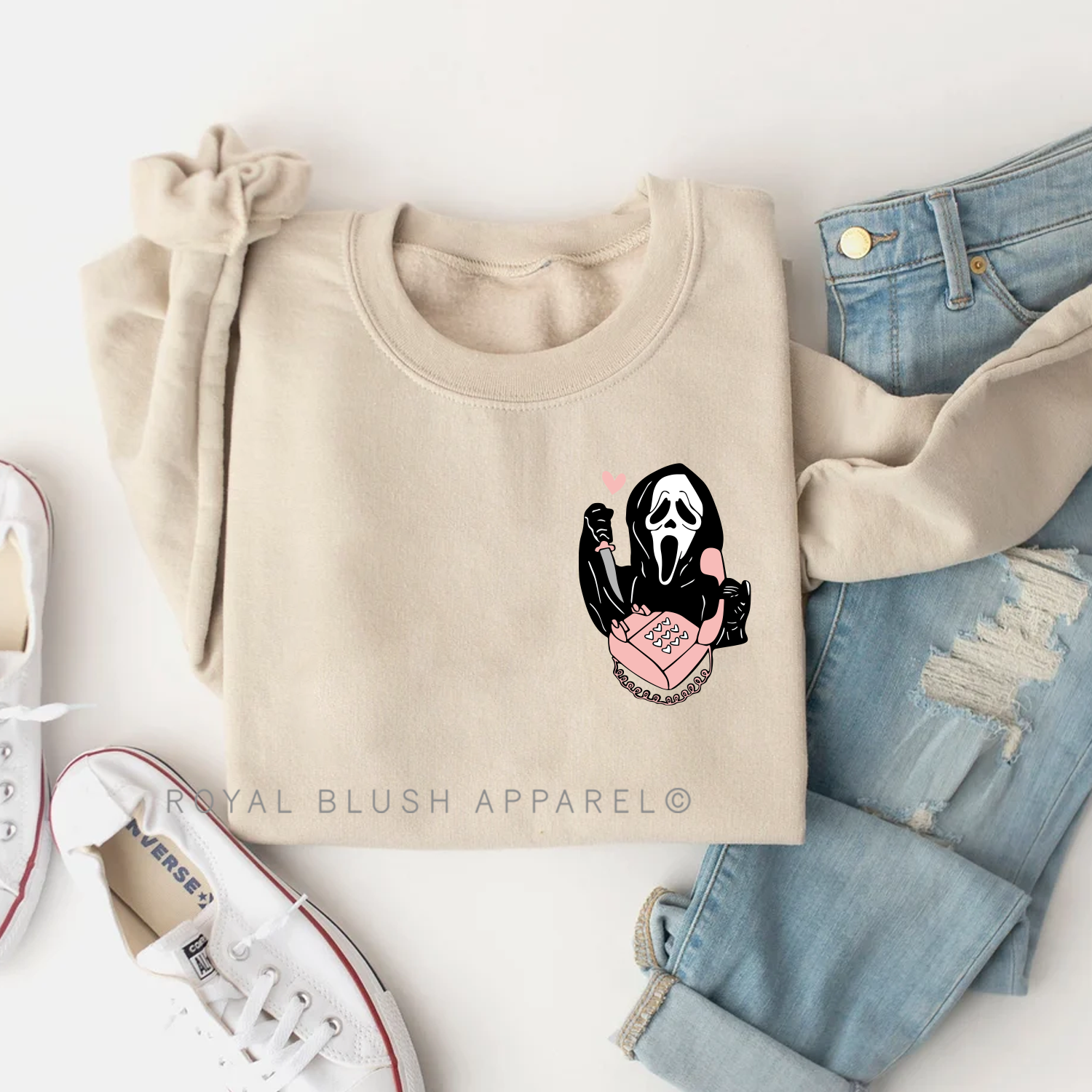 Scream Face Sweatshirt