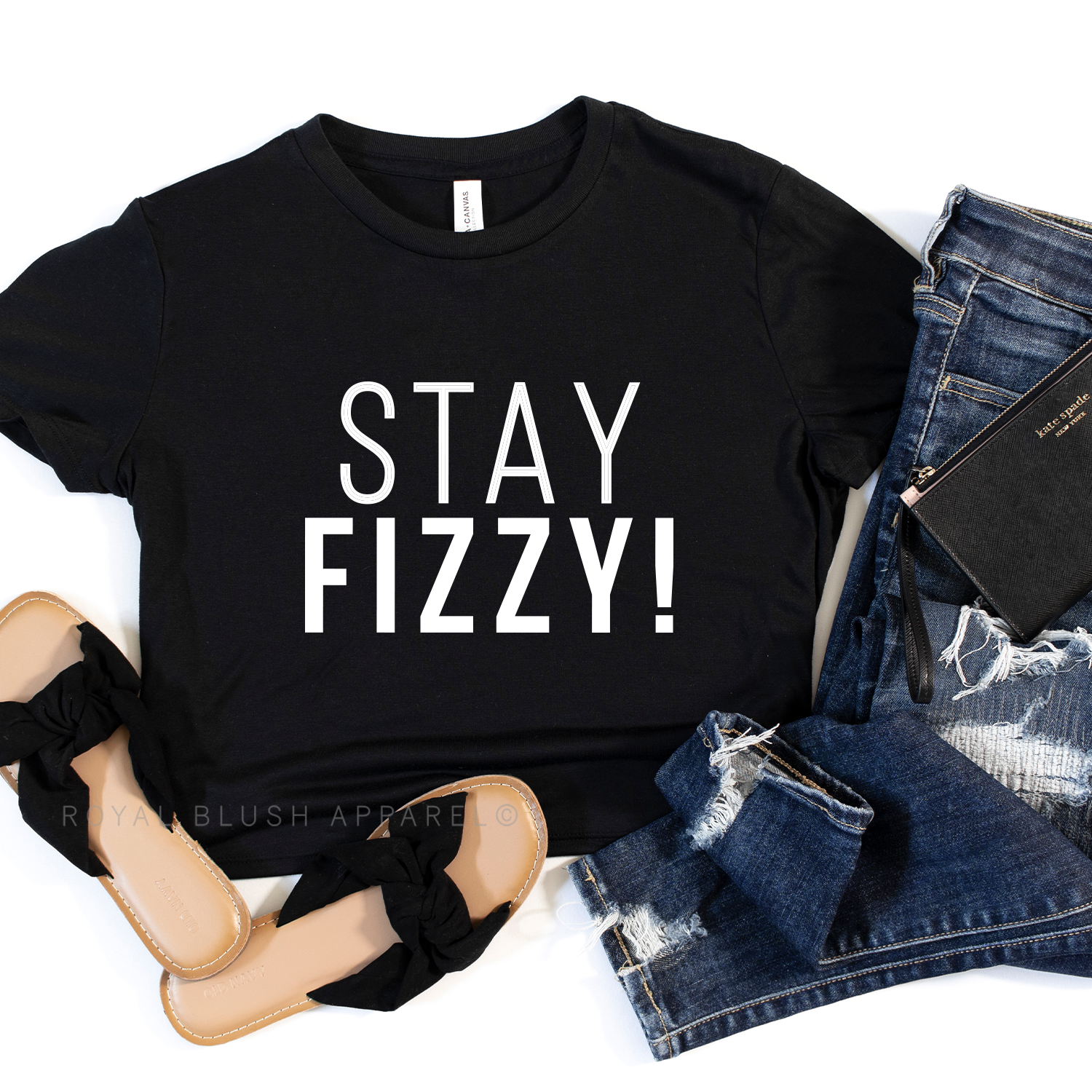 Stay Fizzy Crop T-Shirt