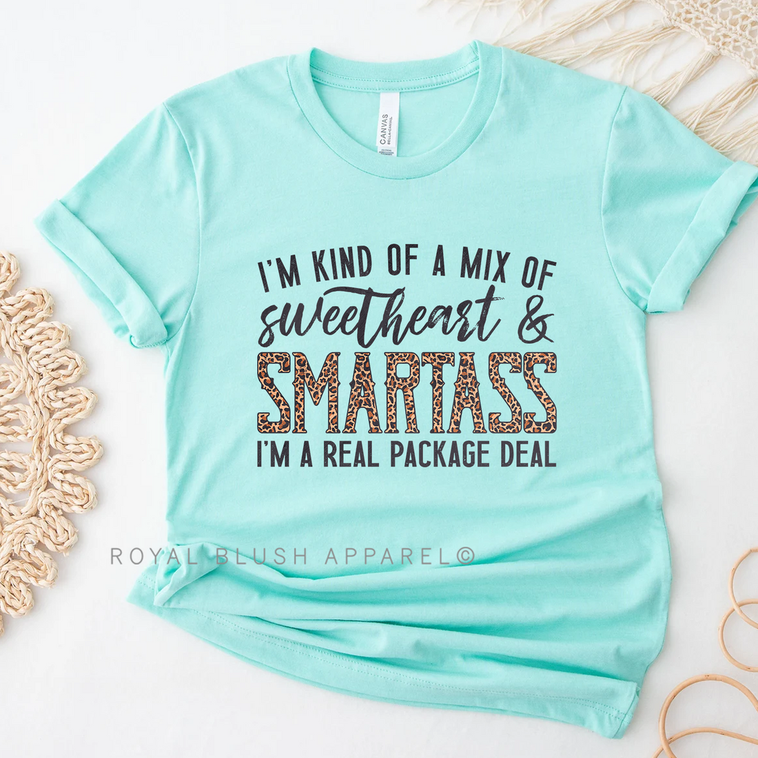 Sweetheart & Smartass Relaxed Unisex T-shirt