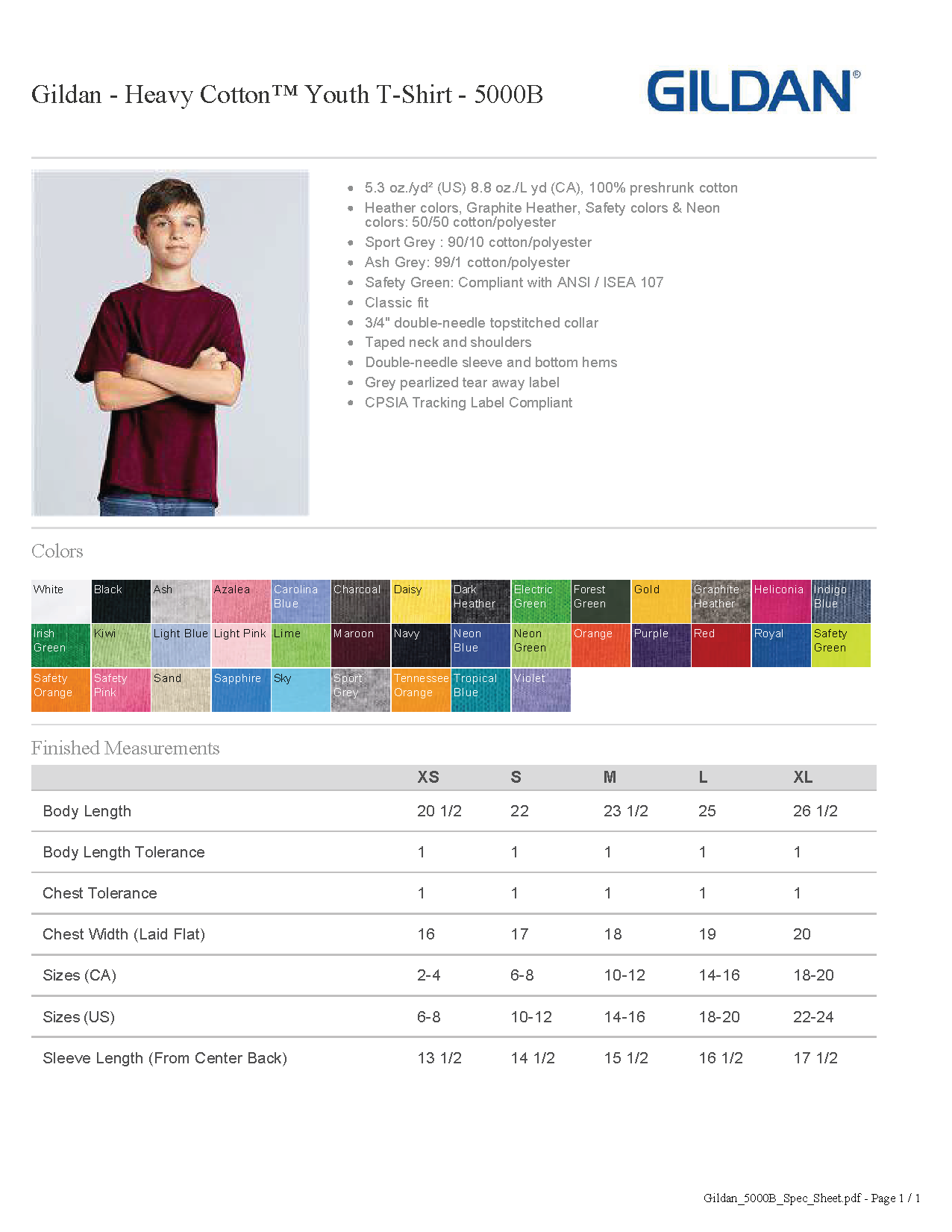 Beechwood Youth & Adult T-Shirt