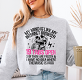19 Tabs Open graphic sweatshirt
