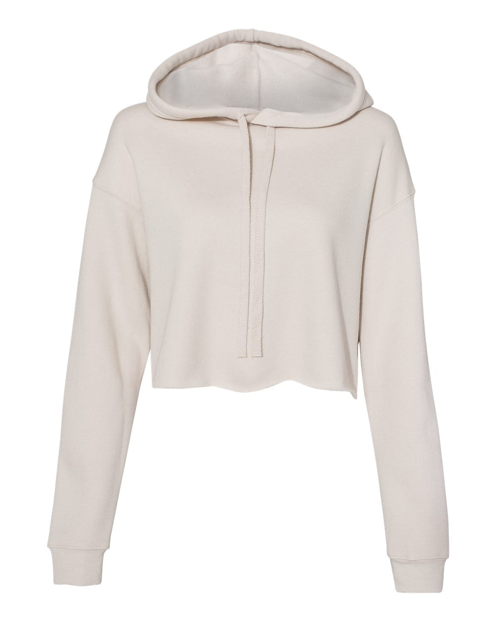 Blank  Babe Crop Hoodie